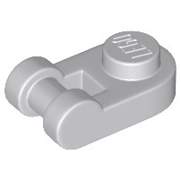[163] ชิ้นส่วนเลโก้ Lego Part Plate, Round 1 x 1 with Bar Handle (26047) ราคา/ชิ้น