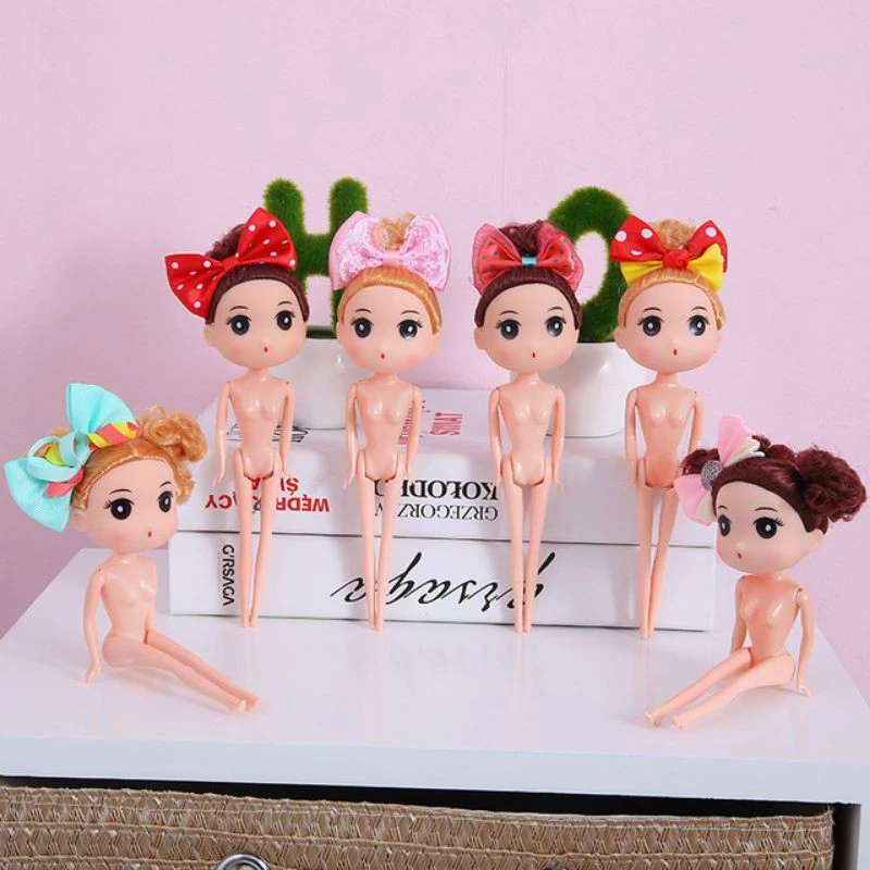 ตุ๊กตาเจ้าหญิงเปลือย สําหรับตกแต่งเค้ก ขนาด 18 ซม. 10 ชิ้นต่อชุด