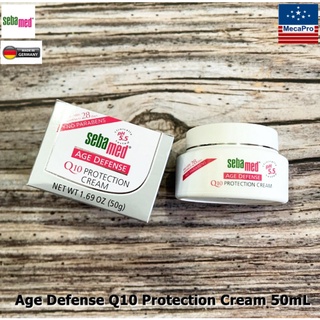 Sebamed® Age Defense Q10 Protection Cream 50mL ซีบาเมด ริ้วรอยบนใบหน้าลดลงใน 28 วัน คืนความอ่อนเยาว์ให้กับผิว ซีบาเมด เอ