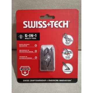 เครื่องมือ MULTI-TOOL Swiss+tech 6 in 1 ST50022