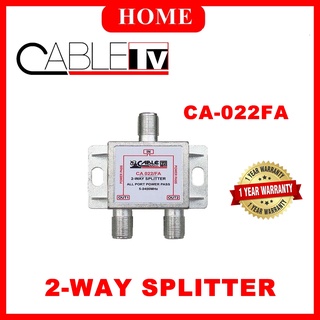 CABLE Satellite Splitter All Pass 2 way รุ่น CA 022/FA