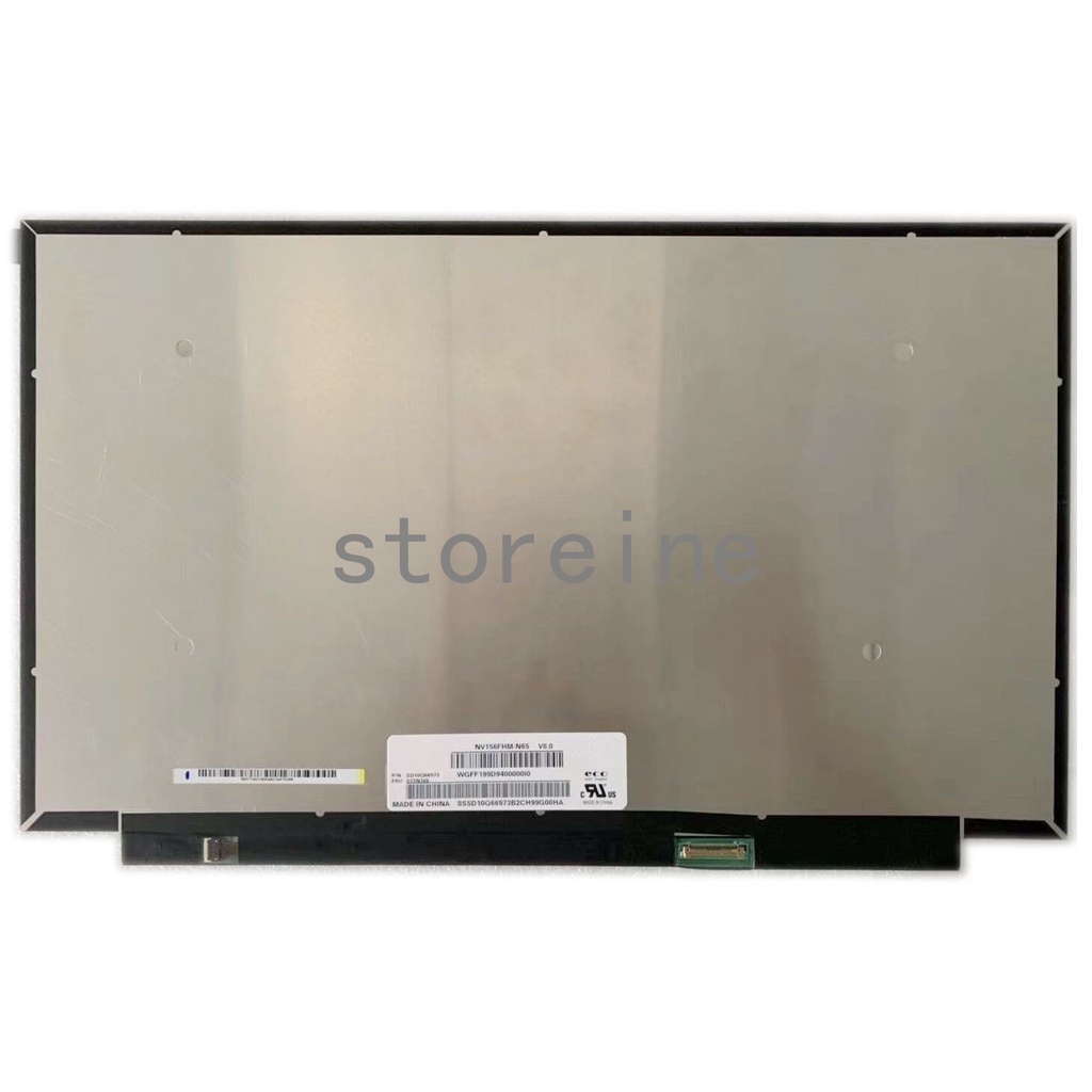 NV156FHM-N65 V8.0 15.6 "LED หน้าจอ LCD แผง Matrix IPS 72% NTSC EDP 30PIN 1920x1080