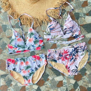 [พร้อมส่ง] ชุดว่ายน้ำ bikini swimsuit ชุดว่ายน้ำแขนยาว ชุดว่ายน้ำขายาว