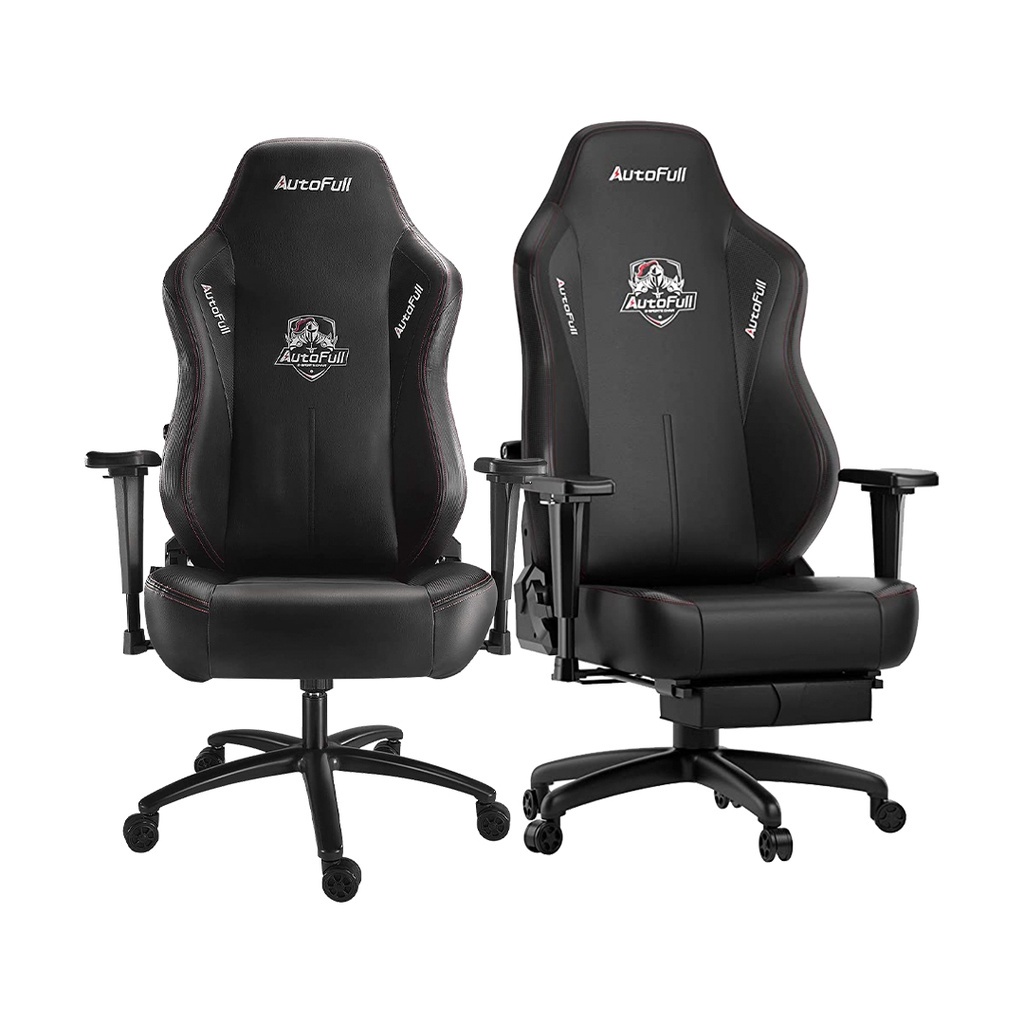 Autofull AF-068 Gaming Chair เก้าอี้เกมมิ่ง (รับประกันช่วงล่าง 3 ปี) - (สีดำ)