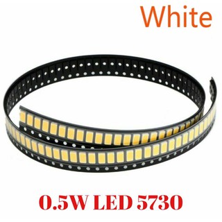 ไดโอด LED 0.5W 5730 35-40LM SMD Light20ชิ้น