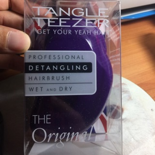 Tangle Teezer, Original เหลือแต่สีม่วงน๊า ของแท้ มี QR code จาก UK