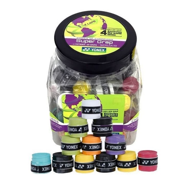 Yonex AC102EX Super Grap Grip - กริปเดี่ยว AC 102 EX THIN ROUND ORIGINAL 100%