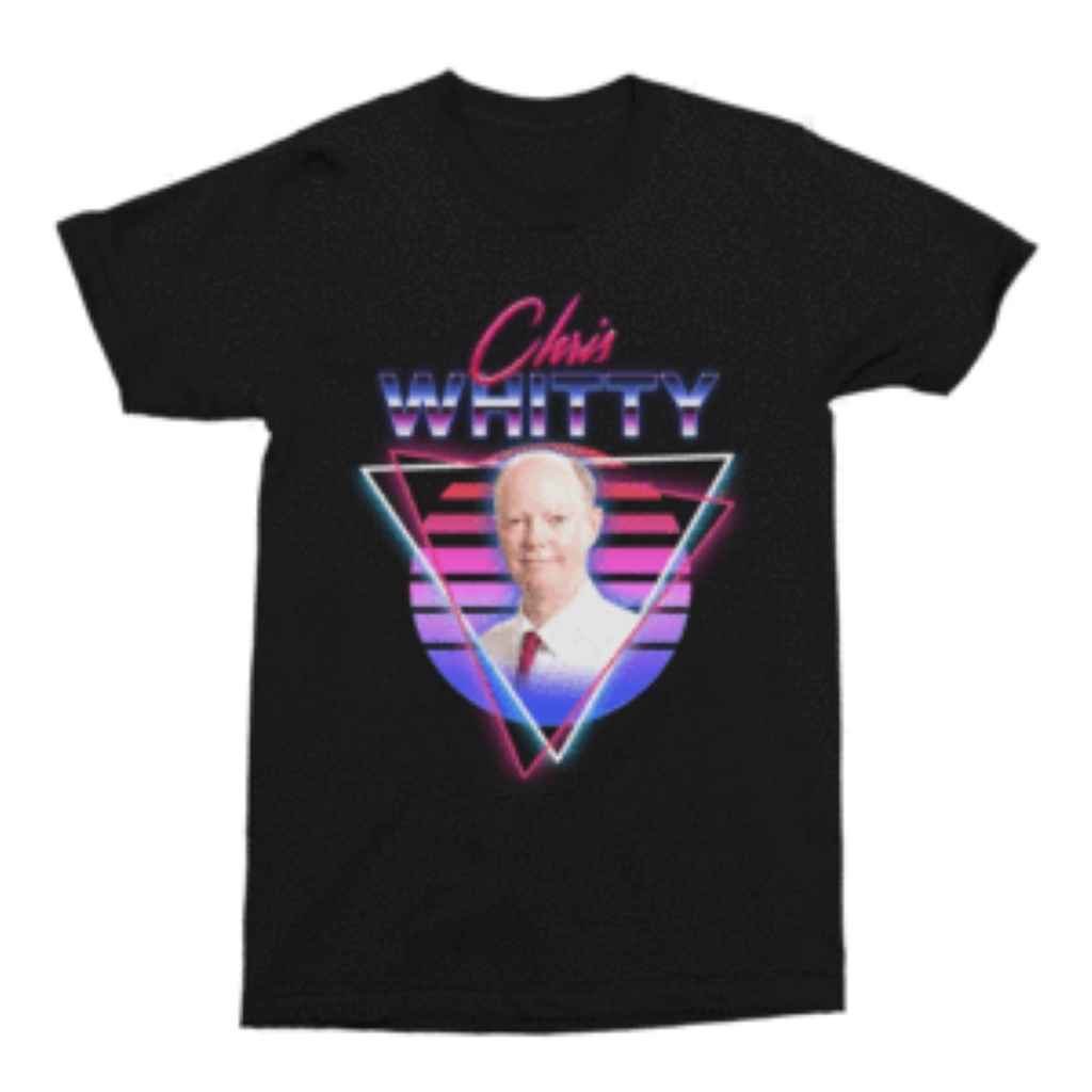 เสื้อยืดวินเทจเสื้อยืด พิมพ์ลาย Gildan Chris Whitty Retro 80S 90S สําหรับผู้ชาย และผู้หญิงS-4XL