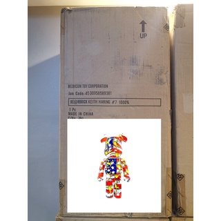 +++ ขาย Bearbrick Be@rbrick Kubrick 1000% Keith Haring USA Flag DCON ของใหม่ ของแท้ พร้อมส่ง +++ Medicom Basquiat Warhol