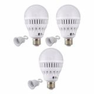 หลอดไฟอัจฉริยะ อัตโนมัติ เมื่อไฟดับ แสงเดยไลท์ Iwachi Emergency LED 12W 3 หลอด