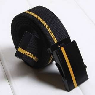 Fin1 เข็มขัดผู้ชาย เข็มขัดผ้าแคนวาส Mens Canvas Belt No. 1259 1260 2875