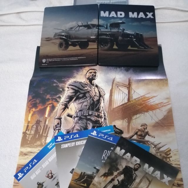 MAD MAX RIPPER Edition (Boîte métallique comme Steelbook, Poster..) PS4 EUR 39,99 - FR