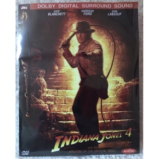 DVD Indiana jones4 ดีวีดี อินเดียน่าโจนส์4 ขุมทรัพย์สุดขอบฟ้า 4: อาณาจักรกะโหลก (แฮริสัน ฟอร์ด) (พากย์อังกฤษ+ซับไทย)