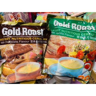 ข้าวโอ๊ตสำเร็จรูป ชงพร้อมดื่ม Gold Roast รสวนิลลา และ รสช็อคโกแลต ห่อละ 20 ซอง