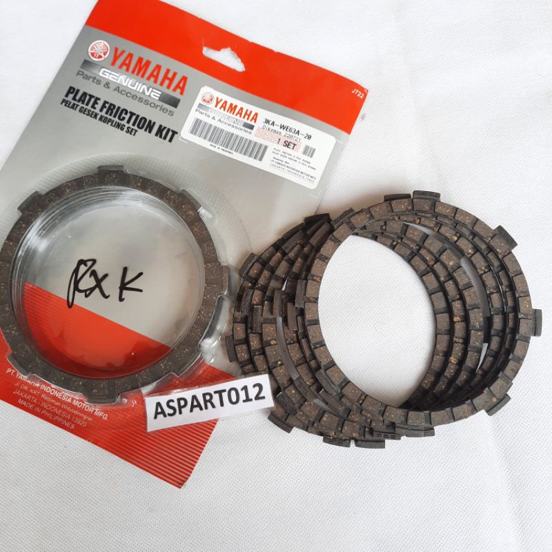 แผ่นคลัทช์ Yamaha Rx King ดั้งเดิม 3KA-WE63A-20