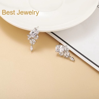 Best Jewelryต่างหูเพชรเกรดพรีเมี่ยม ประกายไฟเทียเท่าเพชรแท้ เครื่องประดับออกงาน เกรดสวย สร้อยเพชร รับ dropship