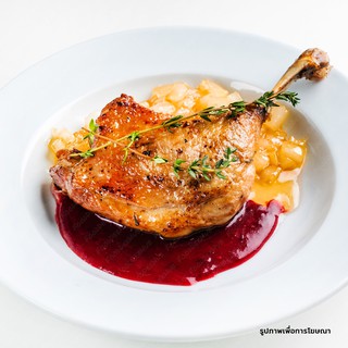 น่องเป็ดตุ๋นสไตล์ฝรั่งเศส แพ็ก 2 ชิ้น Duck Confit (pre-cooked) Pack of 2 Pcs - Foodicio