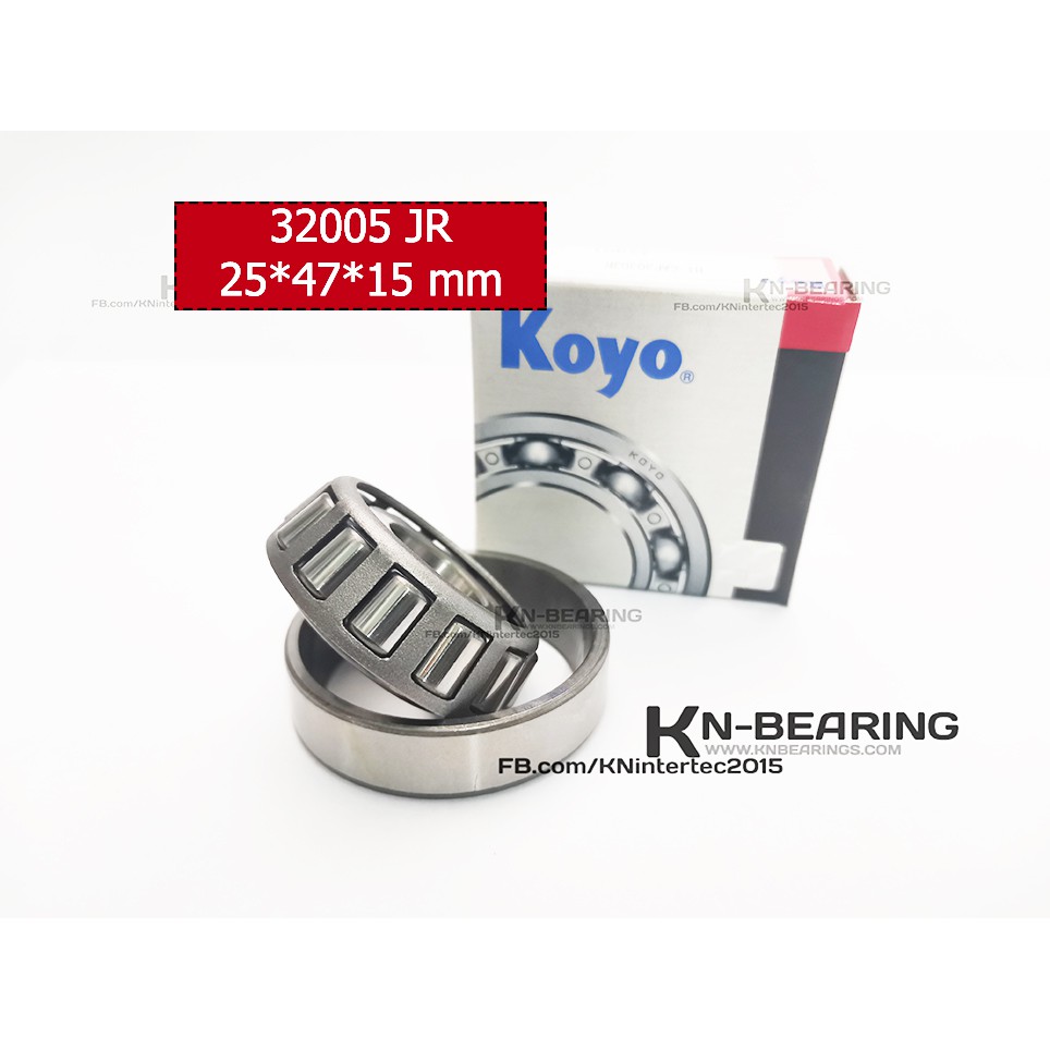 32005 ยี่ห้อ KOYO ลูกปืนเทเปอร์ ขนาด 25*47*15 Taperbearing