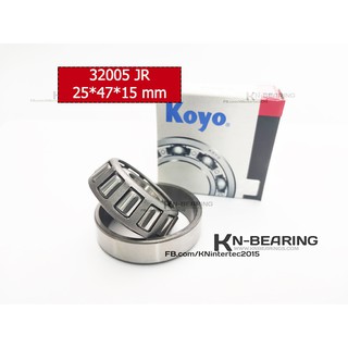 32005 ยี่ห้อ KOYO  ลูกปืนเทเปอร์ ขนาด 25*47*15 Taperbearing