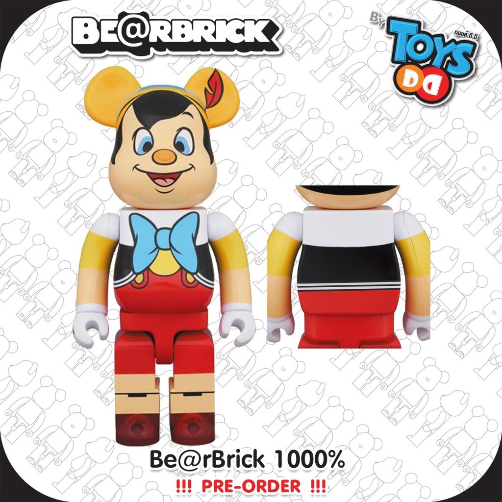 Be Rbrick 1000 400 100 Pinocchio Pre Order 0 ราคาท ด ท ส ด