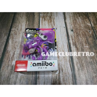 Amiibo Splatoon  Ika Neon Purple Brand New มือ 1 Switch