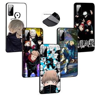 เคสโทรศัพท์มือถือแบบนิ่ม ลายอะนิเมะ Jujutsu Kaisen Toge Inumaki G143 สีดํา สําหรับ OPPO F11 A9 F17 F19 Find X3 Pro Plus Lite