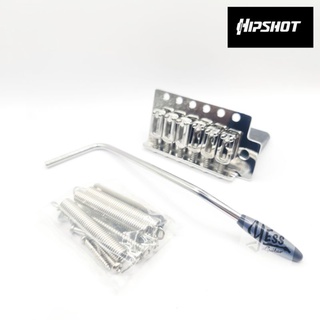 ชุดคันโยก HIPSHOT 6 String 6 Screw Synchronized Tremolo Bridge stainless  หย่องฮิพชอท หย่องฮิปชอต หย่องกีต้าร์