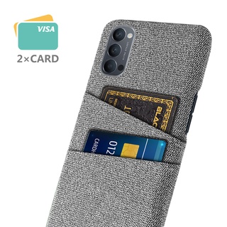 เคสมือถือ แบบผ้า หรูหรา สําหรับ Reno 4 OPPO Reno 4 Reno4 Pro 5G 4G