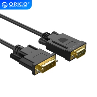 Orico Dvi To Vga 1080 P 60hz Dvi 24 + 1 / Dvi 24 + 5 Male To Male อะแดปเตอร์แปลงสายเคเบิ้ล