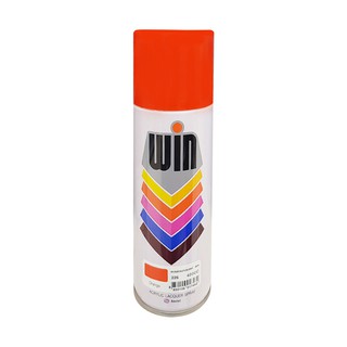 สีพ่น อุปกรณ์ก่อสร้าง สีกระป๋อง สีสเปรย์ WIN #226 Orange 400CC