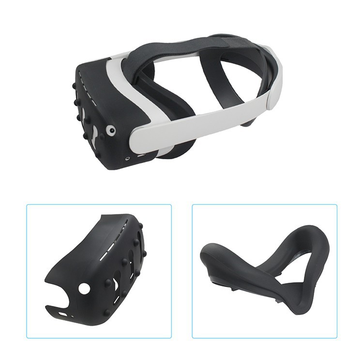 Sweat-proof Face Eye Mask Cover Handle Case Skin For Oculus Quest 2 VR ...