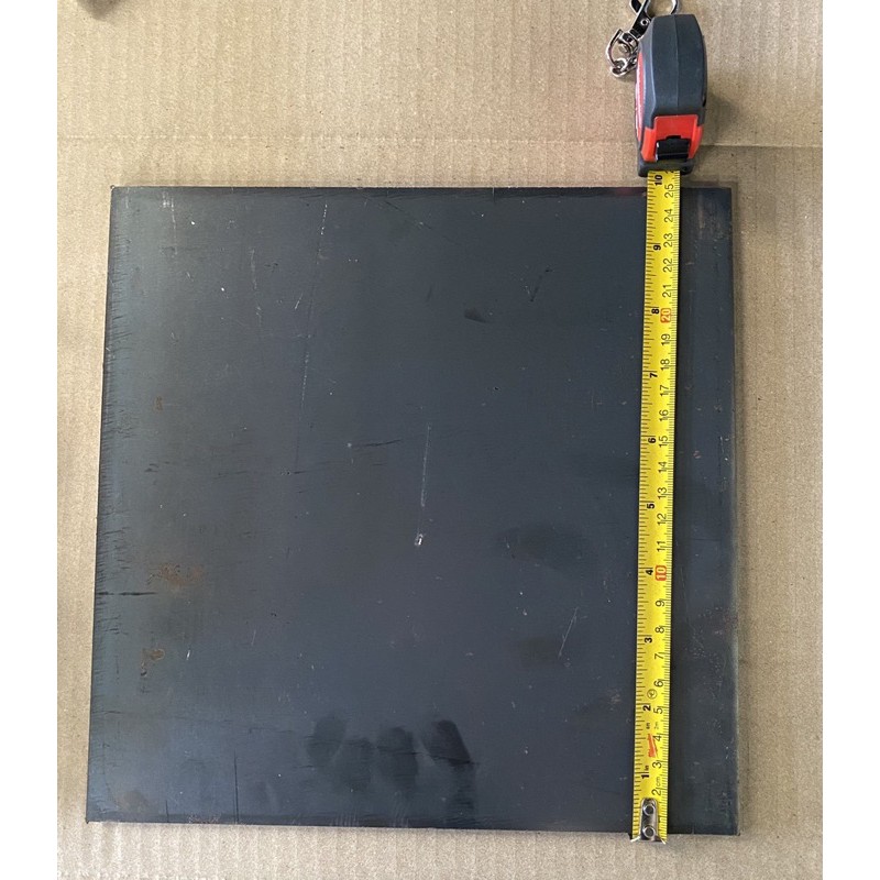 เหล็กแผ่นเพลท 10” x 10” (SS400) ทุกความหนา