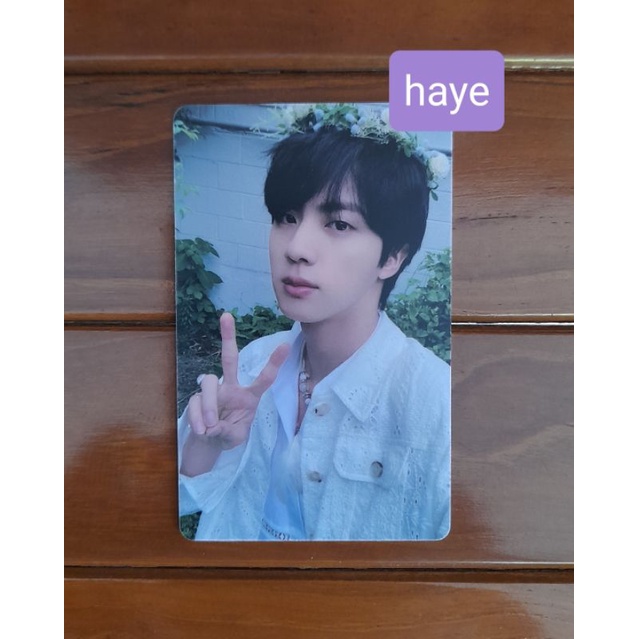 Lucky draw ld butter power station pst pws photocard seokjin