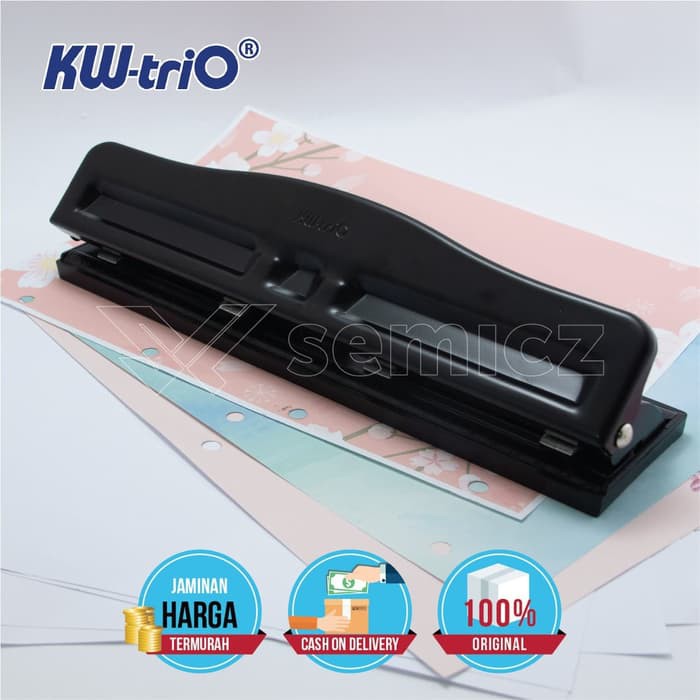 KW-TRIO 3 ADJUSTABLE PUNCH, 999 C. สามารถเป็น ADJUSTED 7 MM. ผลิตในไต้หวัน การรับประกัน