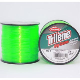 TRILENE Big Game 50LB เอ็นเต็ม สีเขียวตอง