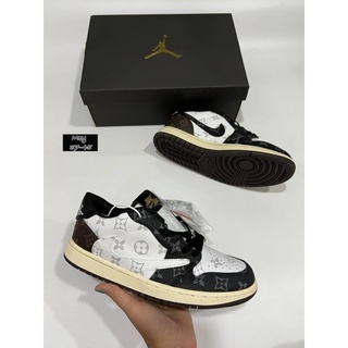 รองเท้า Nike jordan x Lv