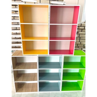 ชั้นอเนกประสงค์ 3 ชั้น ชั้นสี  ขนาด 41*24*74 CM