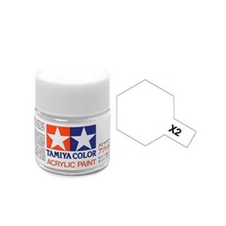 Tamiya Acrylic Paint X-2 (White)