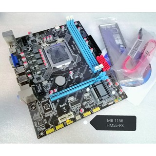 Mainboard 1156 (HM55-P3) เมนบอร์ด LWC (Longwell)