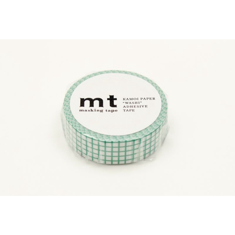 mt masking tape R hougan emerald (MT01D397R) / เทปตกแต่งวาชิ รุ่น R ลาย hougan emerald แบรนด์ mt masking tape