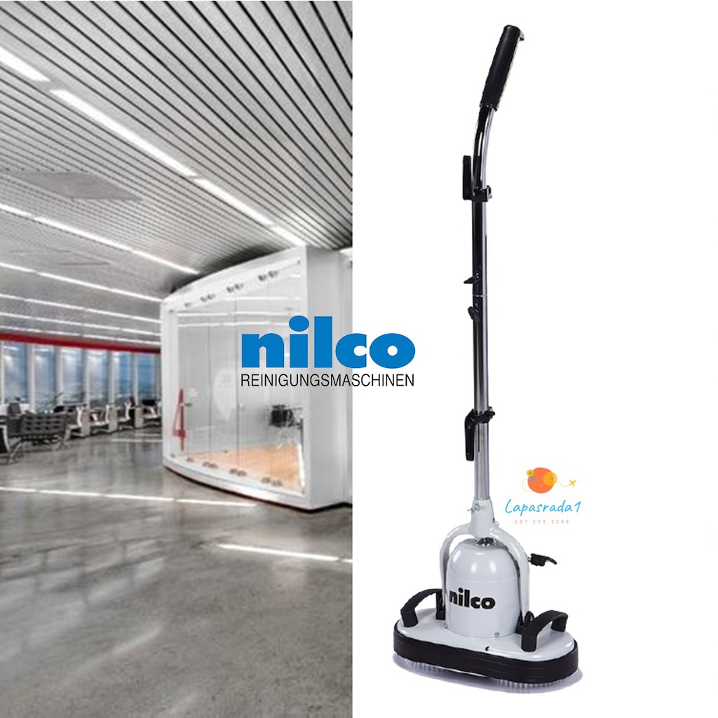 Nilco C2F เครื่องขัดทำความสะอาดบันไดและพื้น
