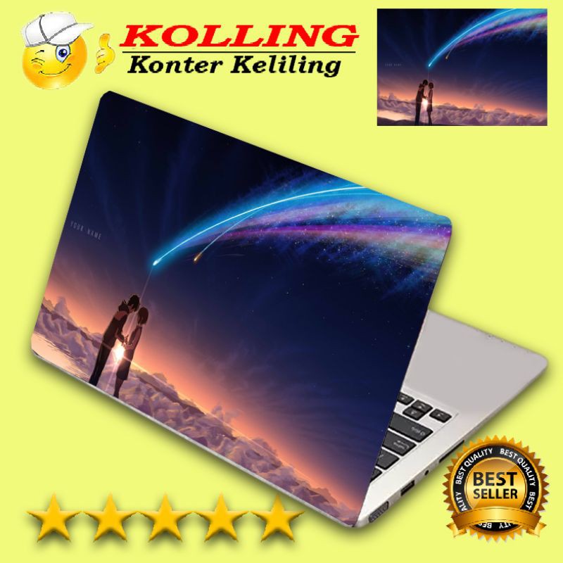 Garskin Laptop kimi no nawa 4 Skin Laptop Sticker Laptop