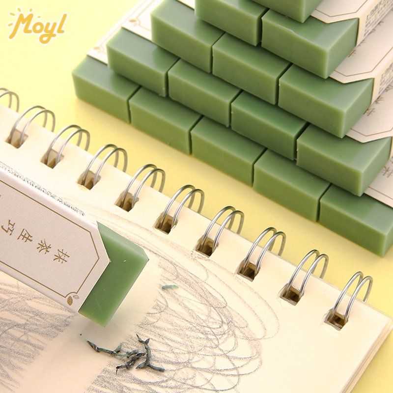 m & g axpno 751 matcha ยางลบสีเขียว 4 b