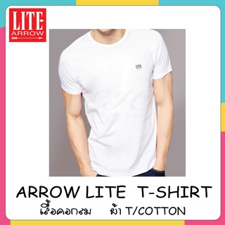 ARROW LITE T-SHIRT คอกลมแขนสั้นสีขาว