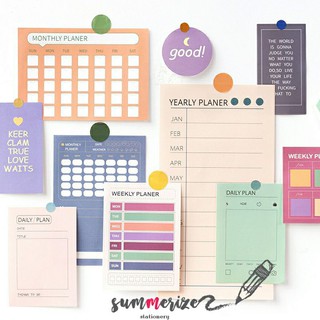 Wall planner DECOR❤ แพลนเนอร์ใหญ่ ติดผนัง แพลนเนอร์ รายวัน รายสัปดาห์ รายเดือน planner เซ็ต แพลนเนอร์ ติดผนัง น่ารักๆ