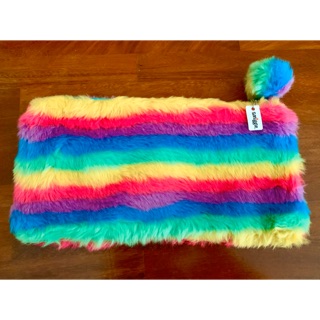 [New!] Smiggle Rainbow Fluffy Clutch