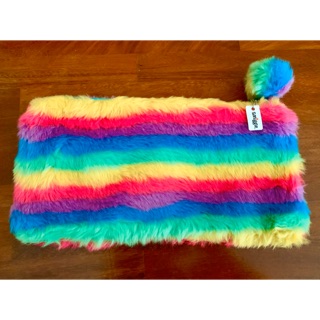 [New!] Smiggle Rainbow Fluffy Clutch