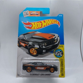 รถเหล็ก Hotwheels 13 CHEVROLET COPO CAMARO (ib002)