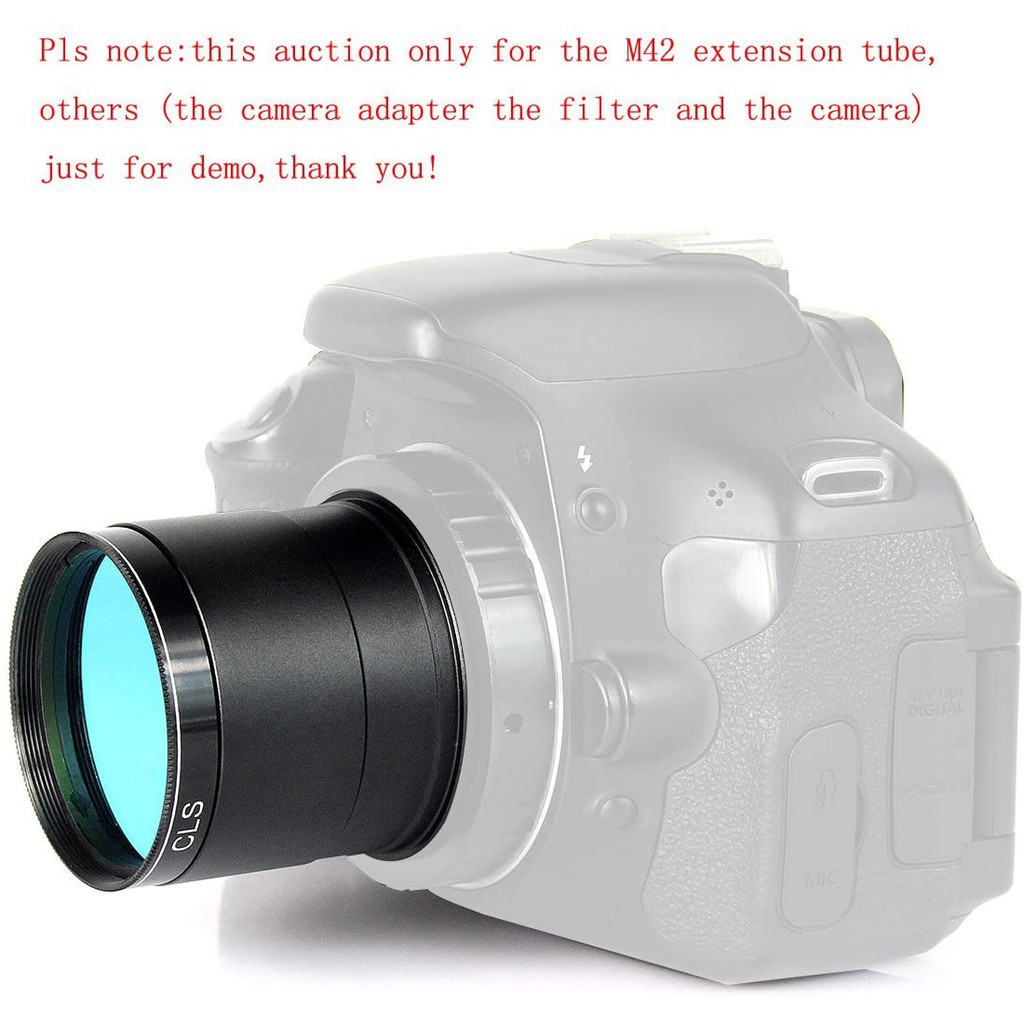 SVBONY กล้องโทรทรรศน์กล้องอะแดปเตอร์ M42 T เมาท์อะแดปเตอร์ SLR กล้อง DSLR กล้องจุลทรรศน์