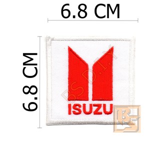 ตัวติดเสื้อ ตัวรีดเสื้อ อาร์ม Armpatch งานปักผ้า Isuzu อีซูซุ